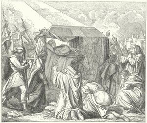 Der Leichnam des Heiligen Römischen Kaisers Heinrich VII. wird nach Pisa zur Beerdigung gebracht von German School