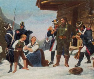 Die Gefangennahme von Andreas Hofer von German School