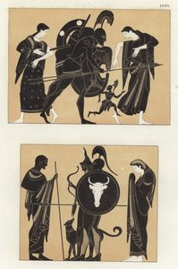 Die Leiche des Achilles von German School