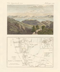 Der Hafen und die Stadt Navarino von German School