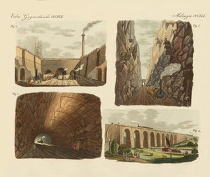 Die Eisenbahn zwischen Manchester und Liverpool