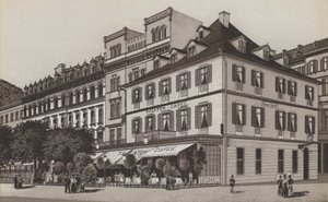 Theatercafé, Goldner Schild von German School