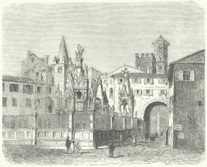 Gräber der Scaligeri, mittelalterliche Herrscher von Verona von German School