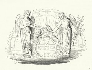 Hommage an den deutschen Autor Johann Wolfgang Goethe von German School