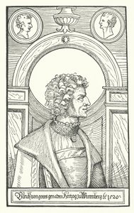 Ulrich, Herzog von Württemberg von German School