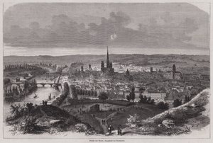Ansicht von Rouen, Normandie, Frankreich von German School