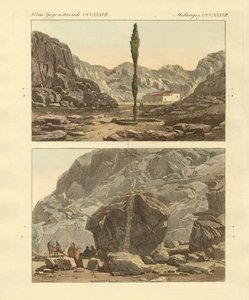 Ansichten des Berges Sinai von German School
