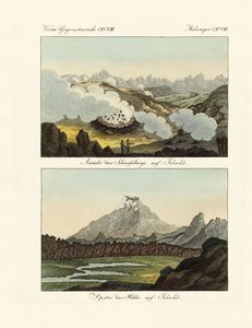 Ansichten der Schwefelberge in Island