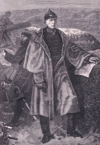 Von Moltke vor Paris, Cassells Geschichte des Krieges zwischen Frankreich und Deutschland, veröffentlicht von Cassell and Company Limited, ca. 1890