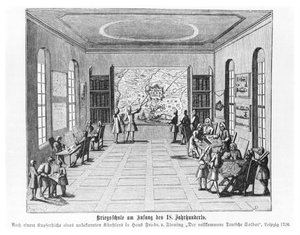 Kriegsschule, Illustration aus 