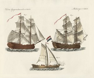 Kriegsschiffe verschiedener Art