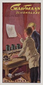 Drahtlos (Farblithografie)