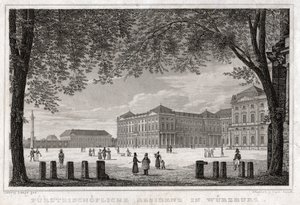 Würzburg (Gravur, ca. 1850)