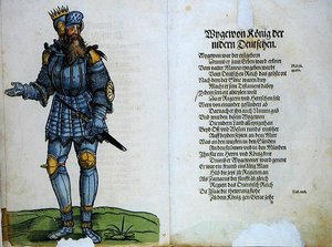 Wygewon, König der Unterdeutschen, aus 