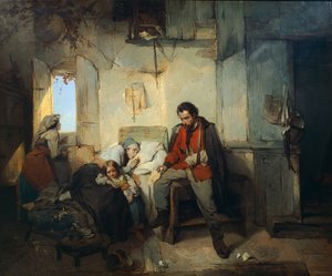 Die Rückkehr des verwundeten Soldaten