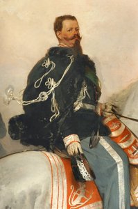 Vittorio Emanuele II zu Pferd