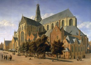 Kirche St. Bavo in Haarlem, 1666