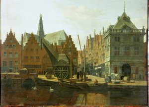 Der Hafen in Haarlem