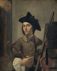 Selbstporträt von Gerrit Backhuijzen