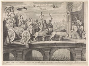 Allegorie auf die Begrüßung von Königsmarck