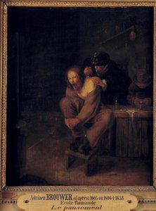 Operation (oder Verband) Ein Chirurg versorgt einen Patienten von Gerrit Lundens
