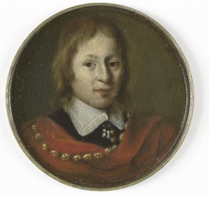 Porträt eines fünfzehnjährigen Jungen von Gerrit Lundens