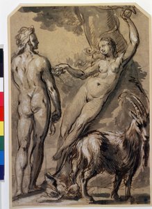 Adam und Eva von Gerrit Pietersz