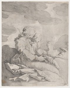 Glaube, Hoffnung und Liebe, ca. 1593 von Gerrit Pietersz Sweelink