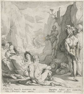 Predigt von Johannes dem Täufer von Gerrit Pietersz. Sweelink