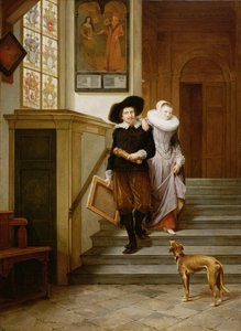 Frans Hals (1580-1666) und seine Frau Lysbeth Reyniersdr