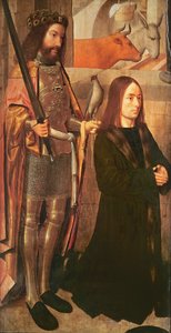 Heiliger Hubertus und Stifter von Gerrit tot Sint Jans