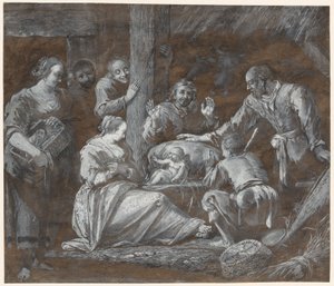 Die Anbetung der Hirten von Gerrit van Battem