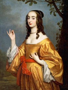 Porträt von Gräfin Louise Henriette von Nassau von Gerrit van Honthorst