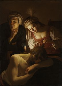 Samson und Delilah, ca. 1616