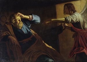 Der heilige Petrus aus dem Gefängnis befreit