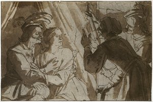 Der verlorene Sohn von Gerrit van Honthorst