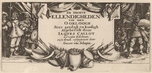 Titelseite von Gerrit van Schagen after Jacques Callot