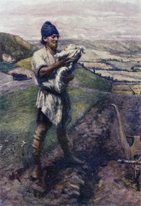 "In einem gefurchten Feld fand der Pflüger dich" von Gertrude E. Demain (after) Hammond