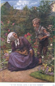 "Wenn es Ihnen recht ist, Tante, ich bin Ihr Neffe"