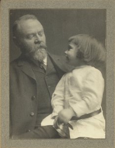 Eduard Käsebier und Enkel Charles F. O