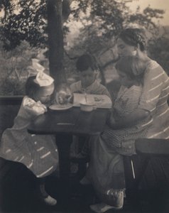Die Gartenparty von Gertrude Käsebier