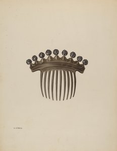 Kamm, um 1939 von Gertrude Lemberg