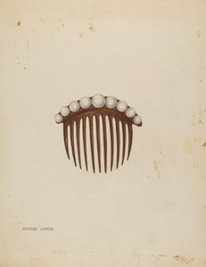 Kamm, ca. 1939 von Gertrude Lemberg