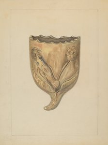 Wandtasche für Blumen von Gertrude Lemberg