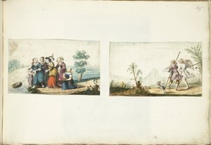 Moses und Tobias und der Engel