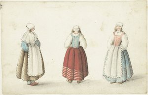 Drei stehende Frauen