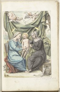 Madonna mit Kind und der Heiligen Anna