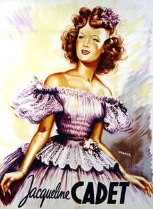 Jacqueline Cadet Poster von Geza Vandor