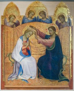 Krönung der Jungfrau mit Engeln, ca. 1404 von Gherardo Starnina