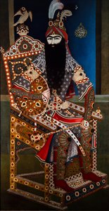 Fath-Ali Shah Qajar von Ghulan Asad Quajar